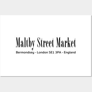 Maltby Street Market London Posters and Art